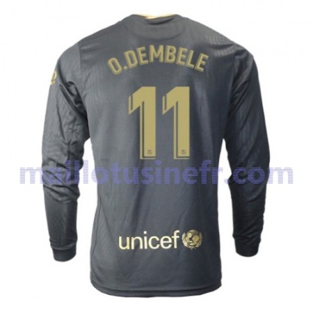 Maillot de Foot FC Barcelone Ousmane Dembele 11 Extérieur 2020-21 Manches Longues Maillot de Foot FC Barcelone Ousmane Dembele 11 Extérieur 2020-21 Manches Longues